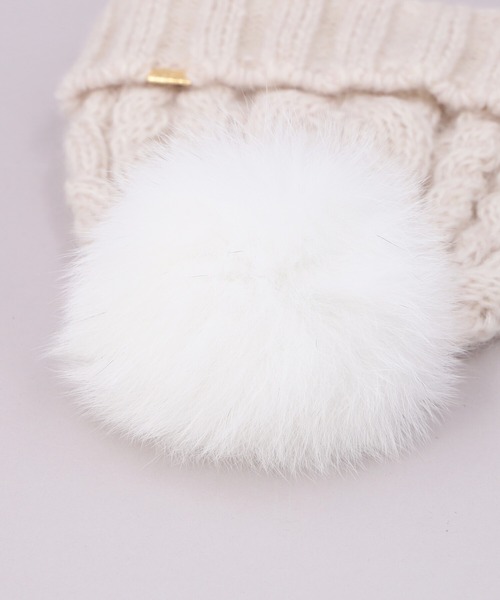 CA4LA（カシラ）の「EX WINTER 6（ニットキャップ/ビーニー・レディース・ホワイト/ブラック/グレー/ベージュ・ONESIZE）」の7枚目の写真