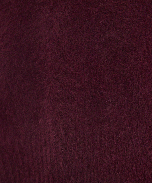 qualite（カリテ）の「フォックスウールジレ/秋服/冬服/ニット/ベスト/ニットビスチェ/バーガンディ（ベスト・レディース・ワイン/チャコールグレー・フリー）」の6枚目の写真