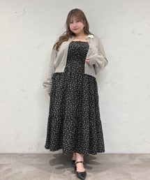 ZOZOTOWN完売品 Louiosy【大きいサイズ】リネンライクワンピース