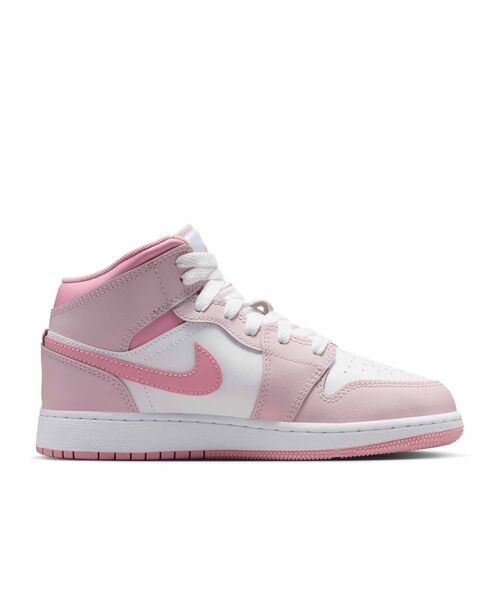 NIKE エアジョーダン1 ピンク エア ジョーダン 1 MID ジュニアシューズ / Air Jordan 1 Mid