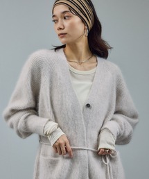 SALON adam et rope' | 【WEB限定】フォックスウールVネックニットカーディガン(カーディガン/ボレロ)