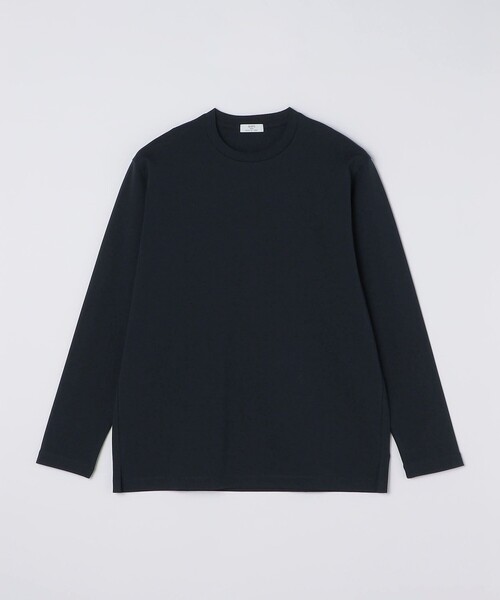 SHIPS Colors（シップス カラーズ）の「〈速乾・UVカット〉AVANT(R) 3D ロングスリーブ ビズT◇（Tシャツ/カットソー・メンズ・ライトグレー/ダークグレー/ベージュ/オフホワイト/ブラック/ベージュ系/ネイビー・SMALL/MEDIUM/LARGE/X-LARGE）」の7枚目の写真