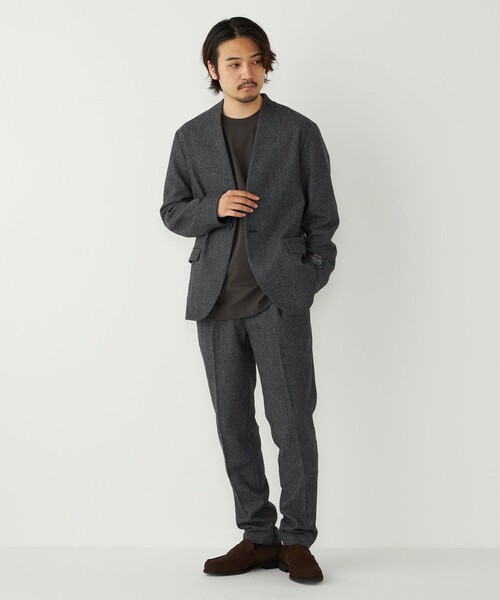 SHIPS Colors（シップス カラーズ）の「〈速乾・UVカット〉AVANT(R) 3D ロングスリーブ ビズT◇（Tシャツ/カットソー・メンズ・ライトグレー/ダークグレー/ベージュ/オフホワイト/ブラック/ベージュ系/ネイビー・SMALL/MEDIUM/LARGE/X-LARGE）」の22枚目の写真