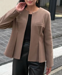 ペプラム」に該当するノーカラージャケットファッション通販 - ZOZOTOWN