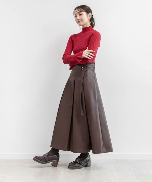 RANDA(ランダ)の「2WAY ウエストフリルデザインスカート(スカート・レディース・グレー/ブラウン/ドット・0/1)」の21枚目の写真