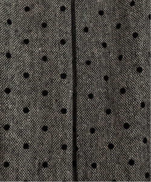 RANDA(ランダ)の「2WAY ウエストフリルデザインスカート(スカート・レディース・グレー/ブラウン/ドット・0/1)」の4枚目の写真