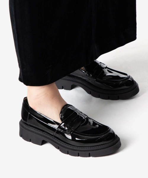 セール】CORSO ROMA 9 OLGA 182 Enamel loafers コルソローマ オルガ