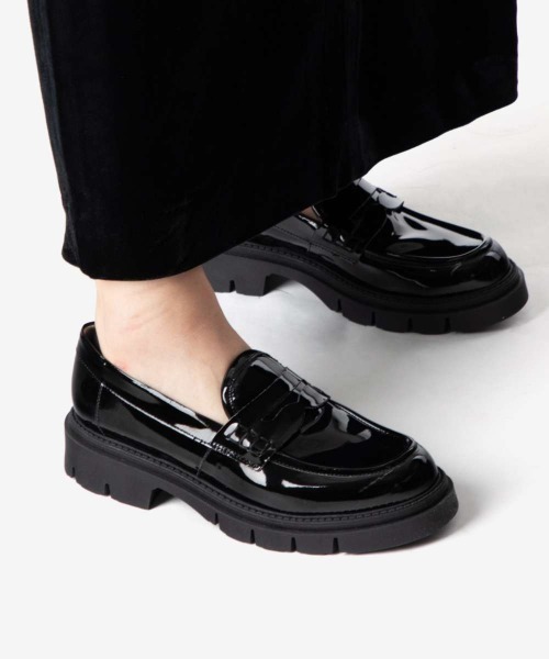 セール】CORSO ROMA 9 OLGA 182 Enamel loafers コルソローマ オルガ