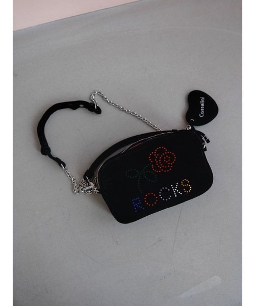 Katrin TOKYO（カトリーントーキョー）の「HOTFIX miniBAG（ショルダーバッグ・レディース・ブラック/シルバー・FREE）」の9枚目の写真