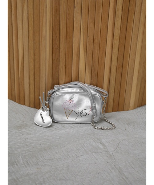 Katrin TOKYO（カトリーントーキョー）の「HOTFIX miniBAG（ショルダーバッグ・レディース・ブラック/シルバー・FREE）」の16枚目の写真