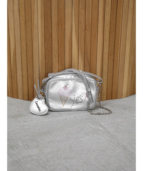 Katrin TOKYO（カトリーントーキョー）の「HOTFIX miniBAG（ショルダーバッグ・レディース・ブラック/シルバー・FREE）」の19枚目の写真