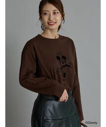 【Disney】ミッキー/フロッキープリントロンT