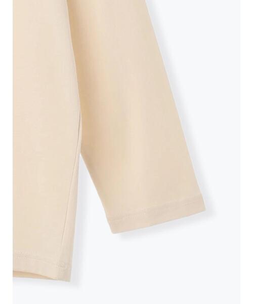 Te chichi（テチチ）の「【Disney】ミッキー/フロッキープリントロンT（Tシャツ/カットソー・レディース・チャコールグレー/ブラウン/ベージュ・F）」の14枚目の写真