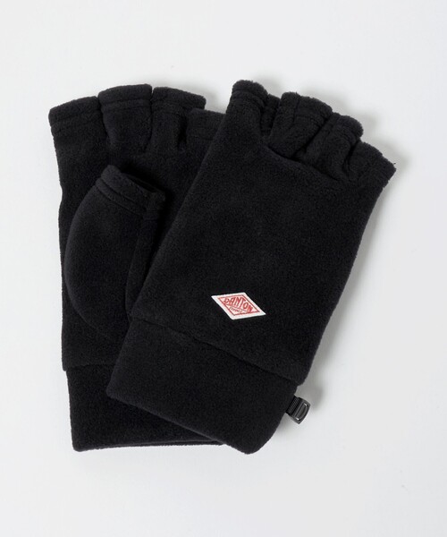 DANTON(ダントン)の「<DANTON>フリース グローブ(手袋・メンズ・ダークグレー/その他1/ブラック/オリーブ・M)」の2枚目の写真