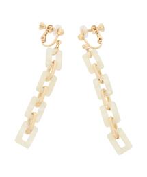 Te chichi | カラースクエアイヤリング(ピアス（両耳用）)