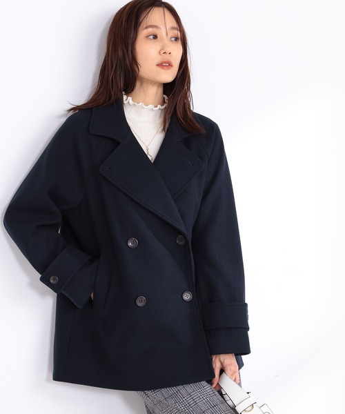 セール】ゆるシルエットPコート（ピーコート）｜GALLORIA