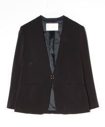 qualite カリテ カジュアルジャケット レディース 【古着】【中古】 セール/ブランド古着】ノーカラージャケット（ノーカラージャケット