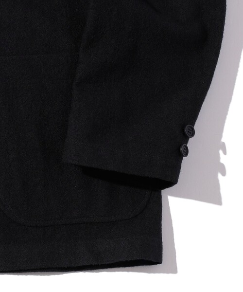 SHIPS(シップス)の「Southwick:〈セットアップ対応〉Gate Label フェルテッド ジャケット(テーラードジャケット・メンズ・ブラック/ネイビー・LARGE/X-LARGE/SMALL/MEDIUM)」の5枚目の写真