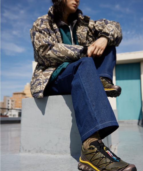 +phenix（プラスフェニックス）の「[＋phenix/プラスフェニックス] 別注 LEVEL7 ダウンジャケット（ダウンジャケット/コート・レディース・カモフラージュ/ブラック・M/L/XL）」の5枚目の写真