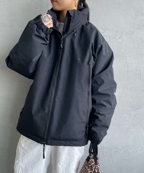 +phenix（プラスフェニックス）の「[＋phenix/プラスフェニックス] 別注 LEVEL7 ダウンジャケット（ダウンジャケット/コート・レディース・カモフラージュ/ブラック・M/L/XL）」の12枚目の写真