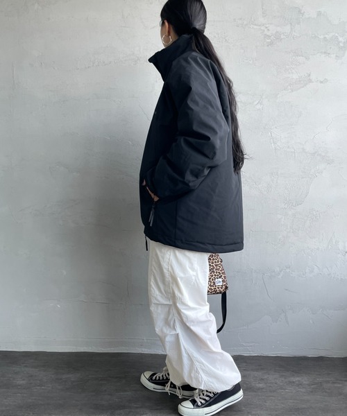 +phenix（プラスフェニックス）の「[＋phenix/プラスフェニックス] 別注 LEVEL7 ダウンジャケット（ダウンジャケット/コート・レディース・カモフラージュ/ブラック・M/L/XL）」の16枚目の写真