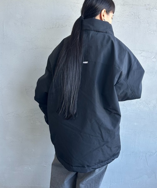 +phenix（プラスフェニックス）の「[＋phenix/プラスフェニックス] 別注 LEVEL7 ダウンジャケット（ダウンジャケット/コート・レディース・カモフラージュ/ブラック・M/L/XL）」の21枚目の写真