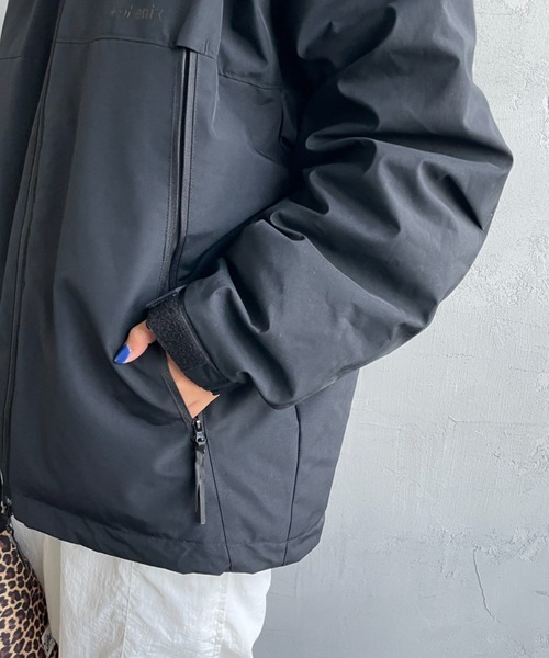 +phenix（プラスフェニックス）の「[＋phenix/プラスフェニックス] 別注 LEVEL7 ダウンジャケット（ダウンジャケット/コート・レディース・カモフラージュ/ブラック・M/L/XL）」の22枚目の写真