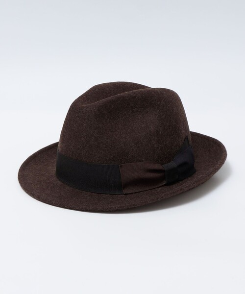 SHIPS（シップス）の「GRILLO: FELT HAT（ハット・メンズ・ブラウン/グレー/ブラック・ONE SIZE）」の3枚目の写真