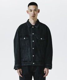 STYLISE（スタイライズ）の「【ROTTWEILER】R9 DENIM JACKET / ブラック [RW25A0102]（ダウンジャケット/コート）」