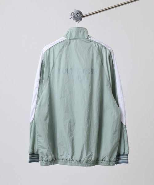 FILA（フィラ）の「FILA LINE TRACK TOP NYLON フィラ ナイロン トラックジャケット（ナイロンジャケット・レディース・ブルー/ブラック/ライトグリーン・L/XL/M）」の5枚目の写真