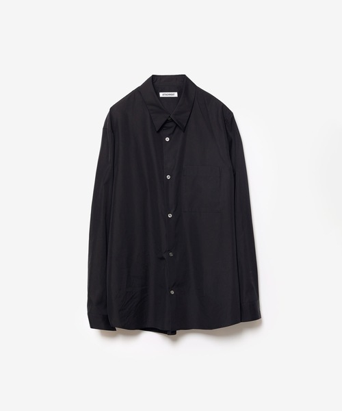 ATTACHMENT（アタッチメント）の「140/2 ギザブロード L/S SHIRT / 140/2 GIZA BROAD L/S SHIRT（シャツ/ブラウス・メンズ・ライトオレンジ系/ブラック/ホワイト・2/1/3）」の2枚目の写真
