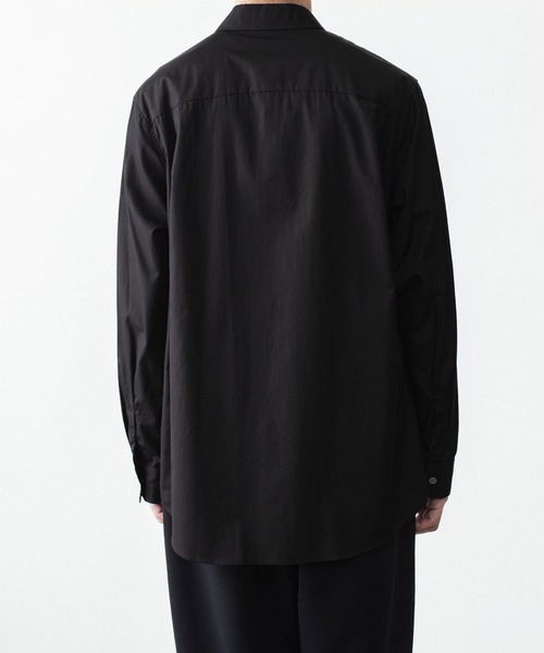 ATTACHMENT(アタッチメント)の「140/2 ギザブロード L/S SHIRT / 140/2 GIZA BROAD L/S SHIRT(シャツ/ブラウス・メンズ・ライトオレンジ系/ブラック/ホワイト・2/1/3)」の14枚目の写真