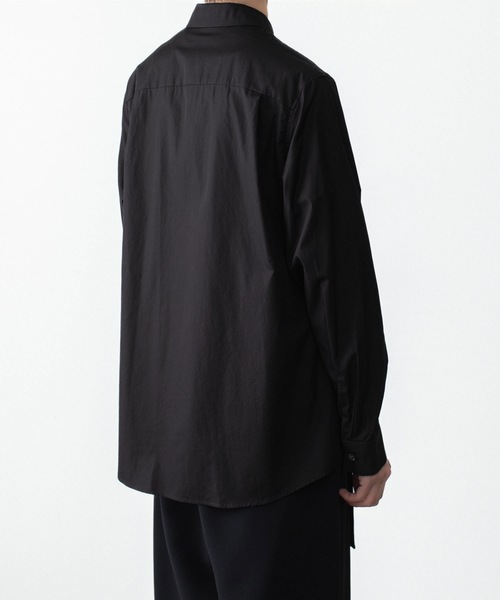 ATTACHMENT(アタッチメント)の「140/2 ギザブロード L/S SHIRT / 140/2 GIZA BROAD L/S SHIRT(シャツ/ブラウス・メンズ・ライトオレンジ系/ブラック/ホワイト・2/1/3)」の15枚目の写真