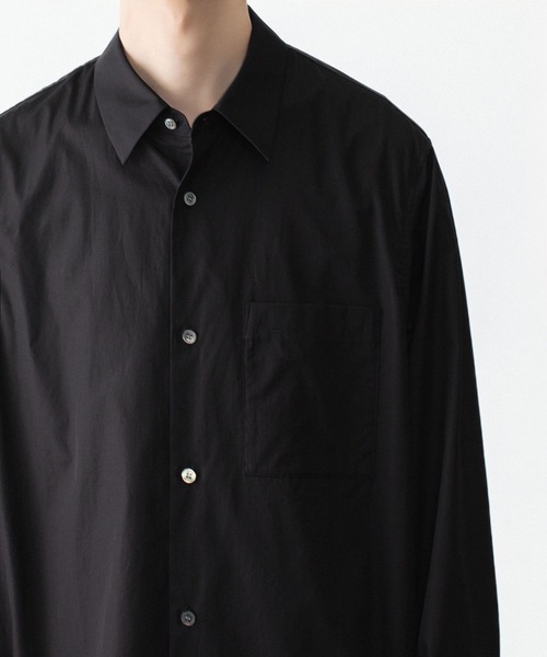 ATTACHMENT(アタッチメント)の「140/2 ギザブロード L/S SHIRT / 140/2 GIZA BROAD L/S SHIRT(シャツ/ブラウス・メンズ・ライトオレンジ系/ブラック/ホワイト・2/1/3)」の16枚目の写真