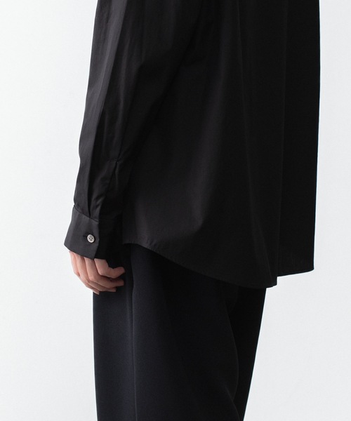 ATTACHMENT(アタッチメント)の「140/2 ギザブロード L/S SHIRT / 140/2 GIZA BROAD L/S SHIRT(シャツ/ブラウス・メンズ・ライトオレンジ系/ブラック/ホワイト・2/1/3)」の18枚目の写真
