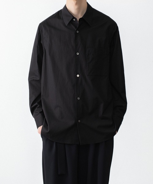 ATTACHMENT(アタッチメント)の「140/2 ギザブロード L/S SHIRT / 140/2 GIZA BROAD L/S SHIRT(シャツ/ブラウス・メンズ・ライトオレンジ系/ブラック/ホワイト・2/1/3)」の11枚目の写真