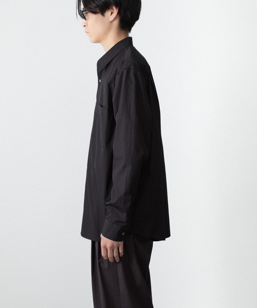 ATTACHMENT（アタッチメント）の「140/2 ギザブロード L/S SHIRT / 140/2 GIZA BROAD L/S SHIRT（シャツ/ブラウス・メンズ・ライトオレンジ系/ブラック/ホワイト・2/1/3）」の11枚目の写真