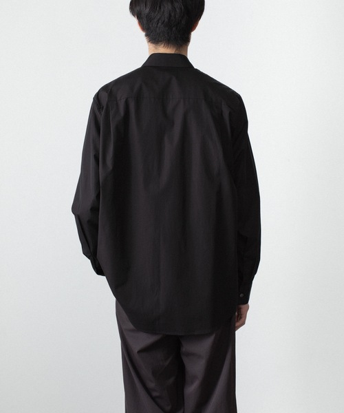 ATTACHMENT（アタッチメント）の「140/2 ギザブロード L/S SHIRT / 140/2 GIZA BROAD L/S SHIRT（シャツ/ブラウス・メンズ・ライトオレンジ系/ブラック/ホワイト・2/1/3）」の12枚目の写真