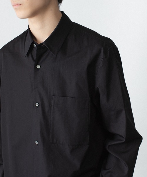 ATTACHMENT（アタッチメント）の「140/2 ギザブロード L/S SHIRT / 140/2 GIZA BROAD L/S SHIRT（シャツ/ブラウス・メンズ・ライトオレンジ系/ブラック/ホワイト・2/1/3）」の14枚目の写真