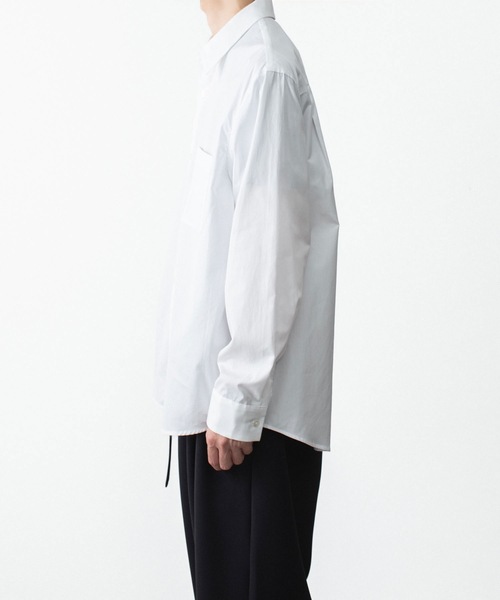 ATTACHMENT(アタッチメント)の「140/2 ギザブロード L/S SHIRT / 140/2 GIZA BROAD L/S SHIRT(シャツ/ブラウス・メンズ・ライトオレンジ系/ブラック/ホワイト・2/1/3)」の6枚目の写真
