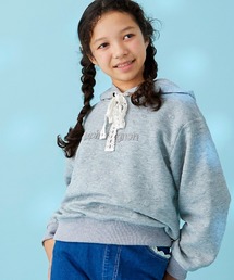 trois lapins kp（トロワラパンケーピー）の「trois lapins ハートキルトジャカード プルパーカ（パーカー）」