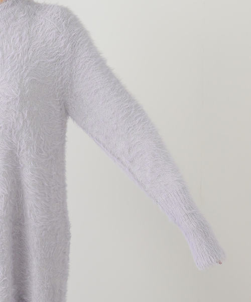 SAYAKADAVIS（サヤカディヴィス）の「SAYAKA DAVIS SHAGGY KNIT DRESS VKT53-WS：ワンピース（ワンピース・レディース・グレー・SMALL）」の11枚目の写真