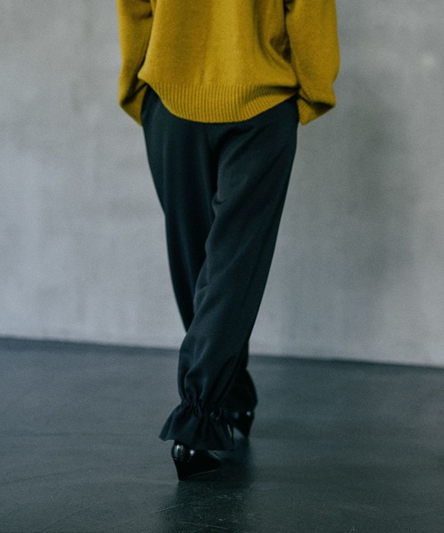 LEPSIM（レプシィム）の「キャンディパンツ　581650（その他パンツ・レディース・チャコールグレー/ブラウン/ブラック・FREE）」の6枚目の写真