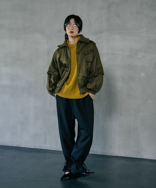 LEPSIM（レプシィム）の「キャンディパンツ　581650（その他パンツ・レディース・チャコールグレー/ブラウン/ブラック・FREE）」の8枚目の写真