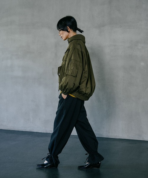 LEPSIM（レプシィム）の「キャンディパンツ　581650（その他パンツ・レディース・チャコールグレー/ブラウン/ブラック・FREE）」の9枚目の写真