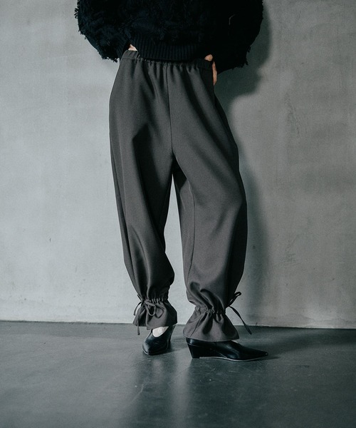 LEPSIM（レプシィム）の「キャンディパンツ　581650（その他パンツ・レディース・チャコールグレー/ブラウン/ブラック・FREE）」の10枚目の写真