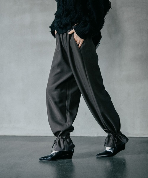 LEPSIM（レプシィム）の「キャンディパンツ　581650（その他パンツ・レディース・チャコールグレー/ブラウン/ブラック・FREE）」の11枚目の写真