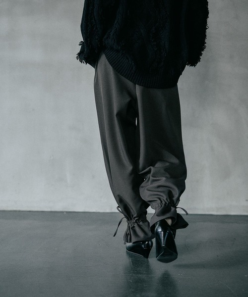 LEPSIM（レプシィム）の「キャンディパンツ　581650（その他パンツ・レディース・チャコールグレー/ブラウン/ブラック・FREE）」の12枚目の写真