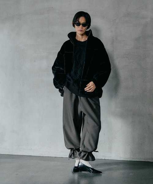 LEPSIM（レプシィム）の「キャンディパンツ　581650（その他パンツ・レディース・チャコールグレー/ブラウン/ブラック・FREE）」の15枚目の写真