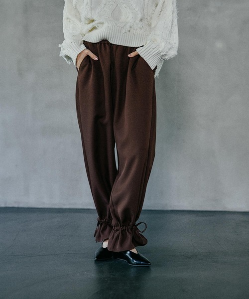 LEPSIM（レプシィム）の「キャンディパンツ　581650（その他パンツ・レディース・チャコールグレー/ブラウン/ブラック・FREE）」の16枚目の写真